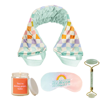 Selfie Care Kit - Carnival Check