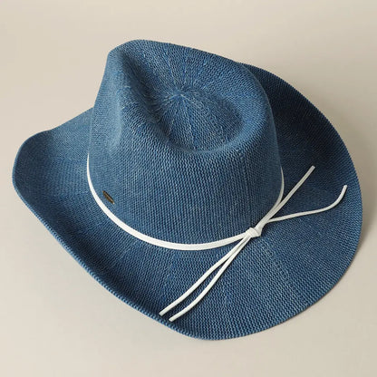 Denim Cowboy Adjustable Hat