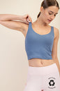 Paradise Blue Yoga Top