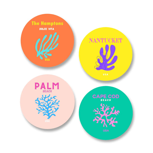 Ceramic Coasters (Set of 4) Dolce Beach