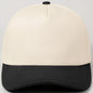 Kids Plain Two Tone Canvas Hat