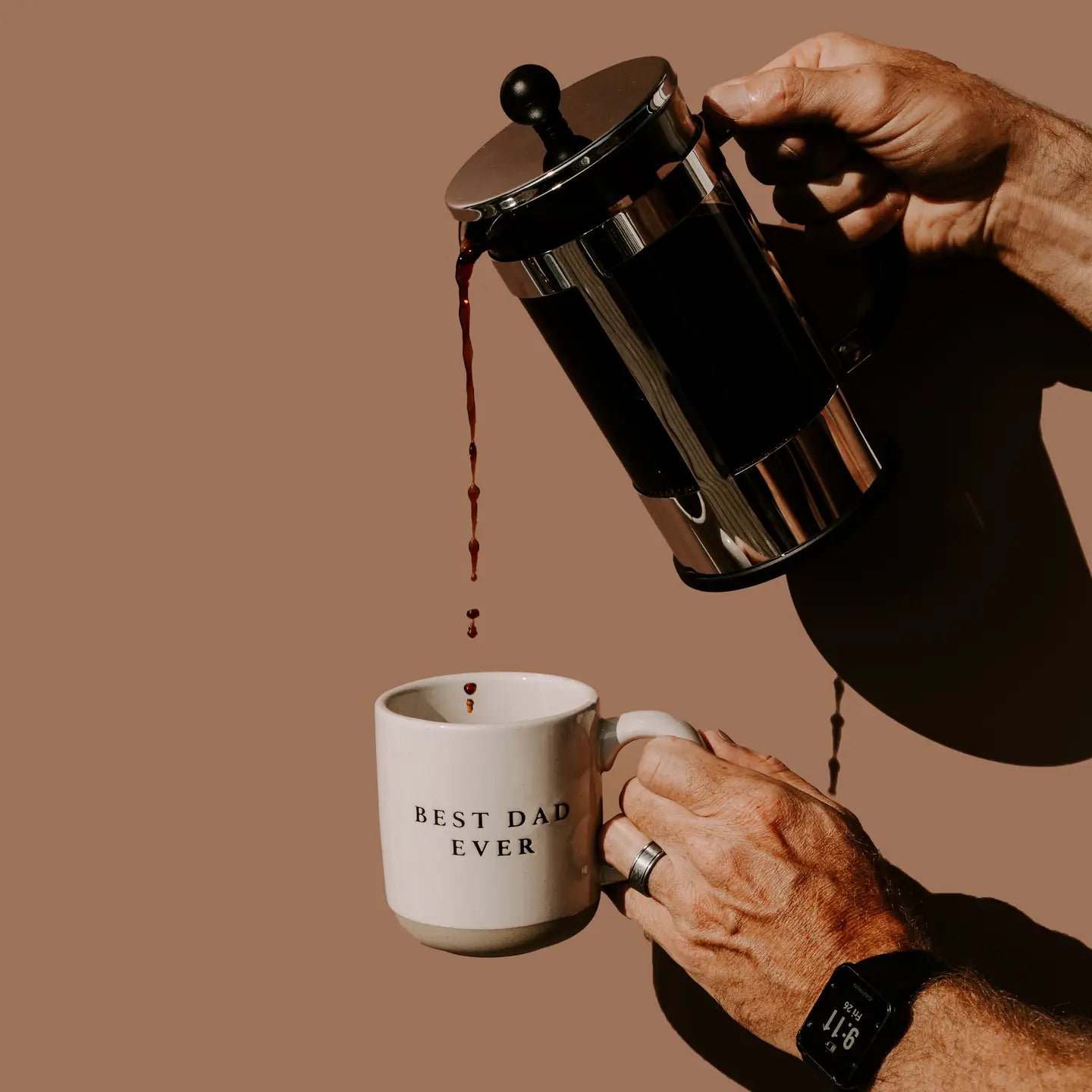 Best Dad Ever Stoneware Mug