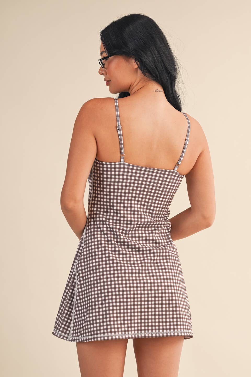 Gingham Sweetheart Dress