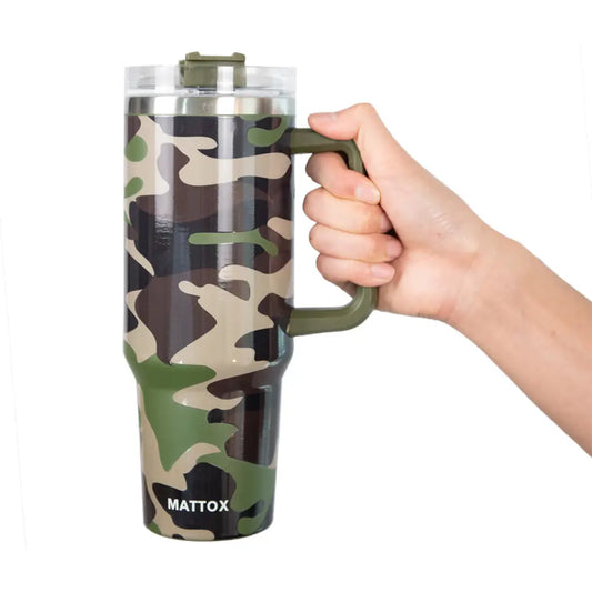 Camo Print 40oz Tumbler