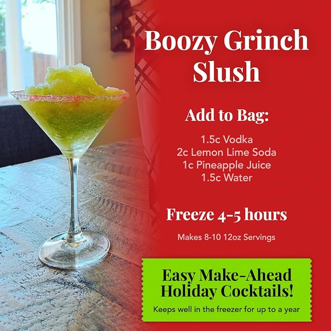 Boozy Grinch Slushie Mix, 10oz