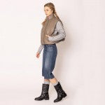 Do Everything In Love Puff Vest One Size