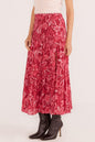 Mae Tiered Midi Skirt