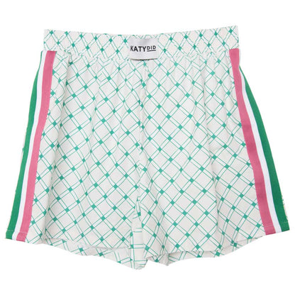 Pink and Green Plaid Boxer Shorts