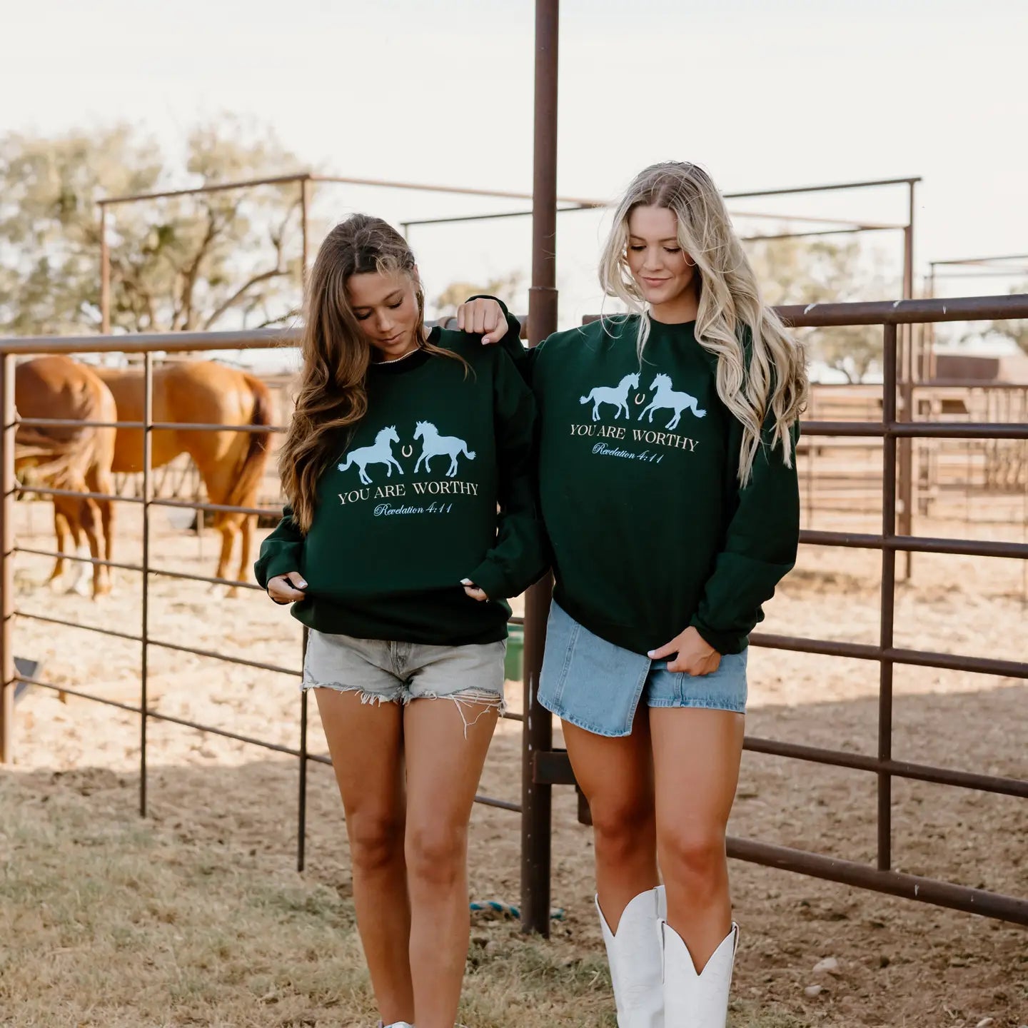 You Are Worthy Sweatshirt