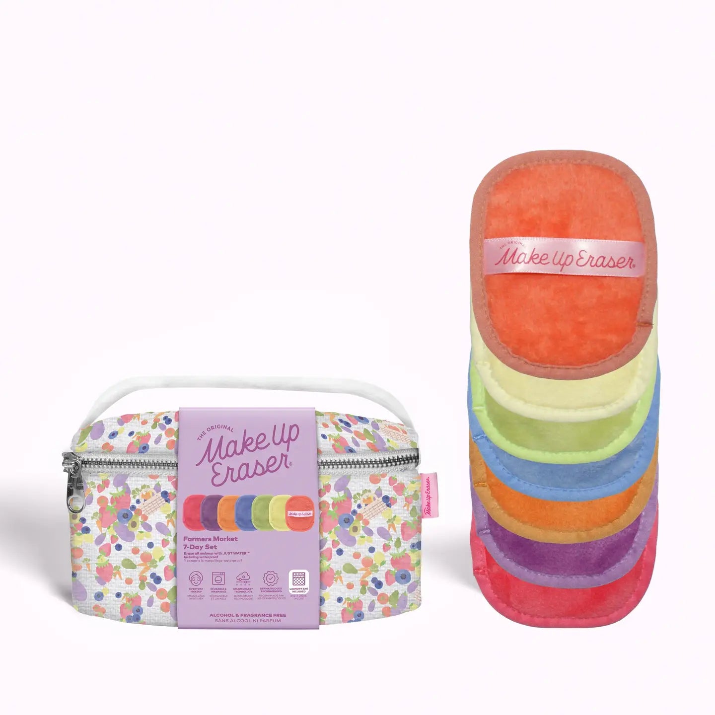 Farmers Market 7-Day Set Makeup Erasers & Bag