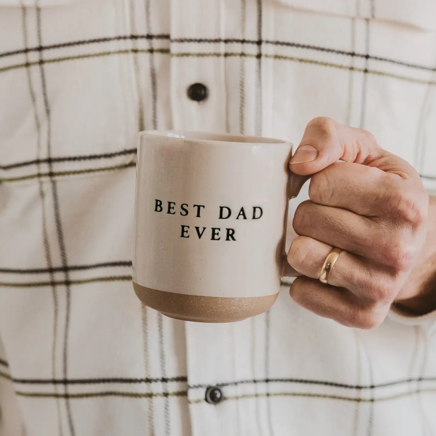 Best Dad Ever Stoneware Mug