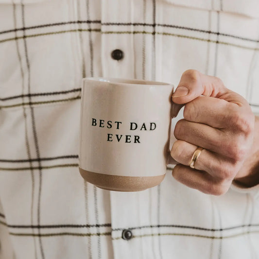Best Dad Ever Stoneware Mug