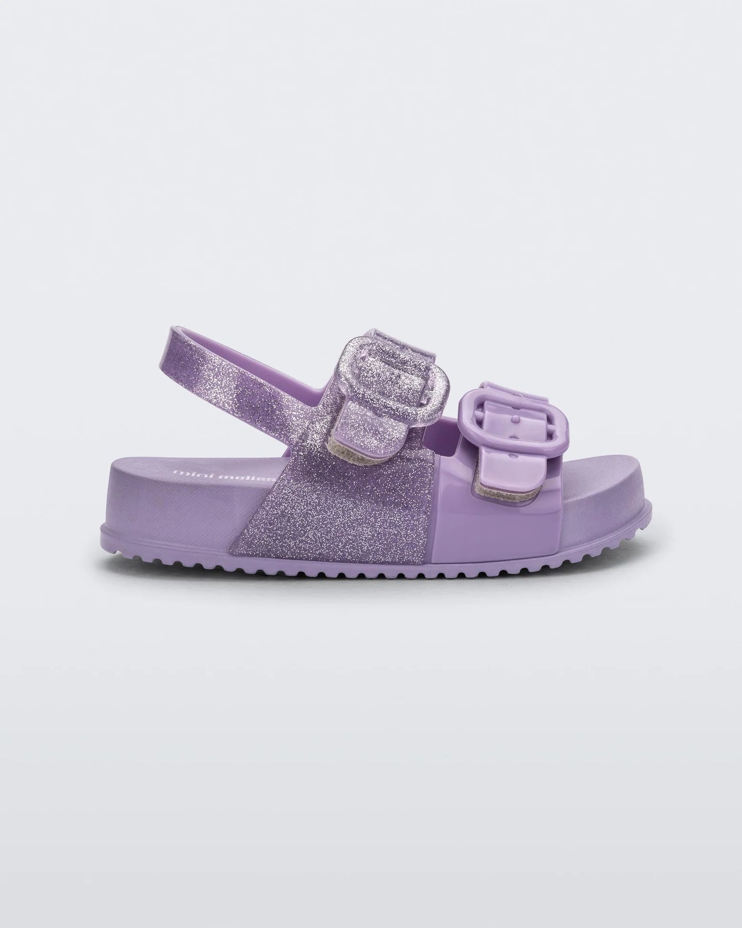 Kids/Toddler Cozy Sandals, glitter lilac