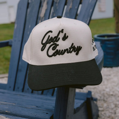 God's Country, Black Vintage Snapback