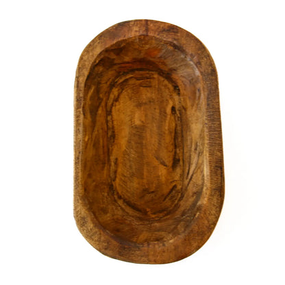 Large Dough Bowl Display, Natural