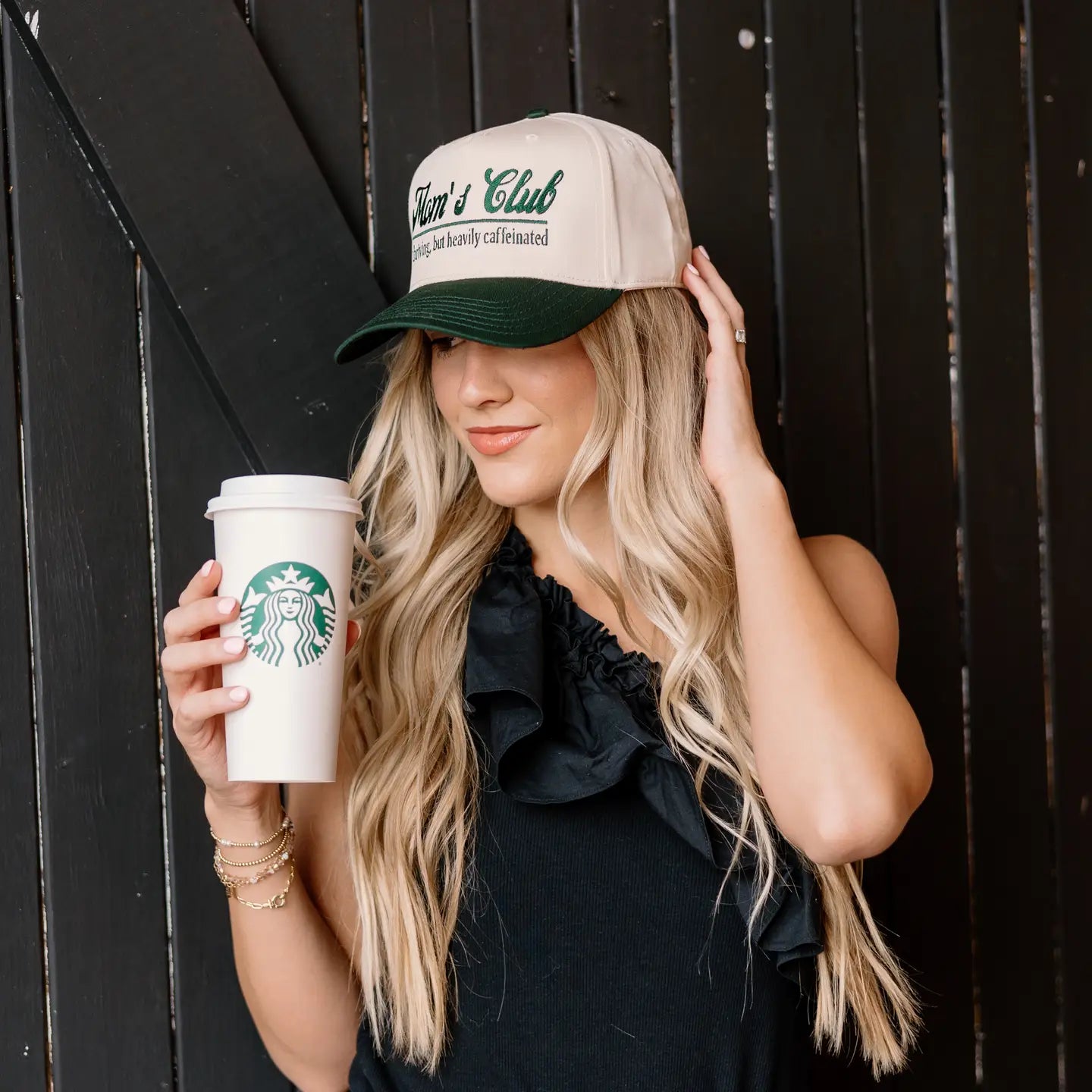 Thriving But Heavily Caffeinated Hat