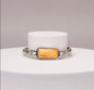 Western Stone Bar Stretch Bracelet