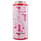 Light Pink Western Boots Can Cooler