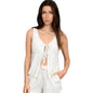 Lona Sleeveless Front Tie Top