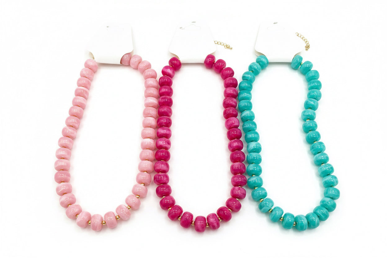Chunky Beaded Necklace