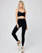 Soren Top & Turner Legging Set, Black