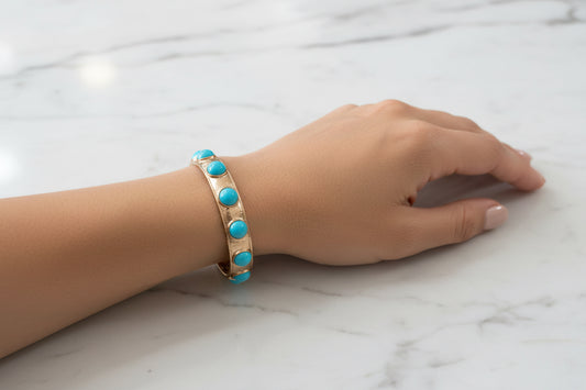 Gold Stretch Bracelet