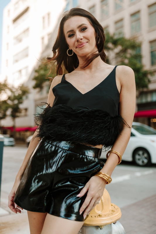 Reno Feather Tank - Black