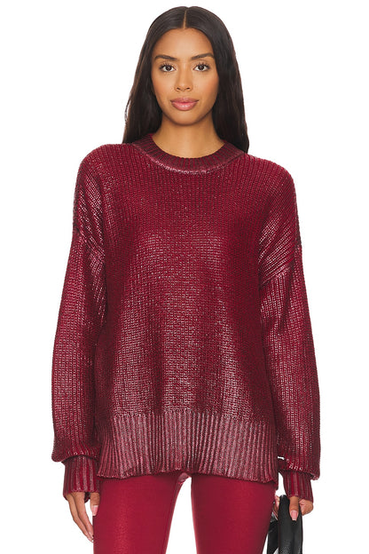 Callie Sweater Merlot Shine