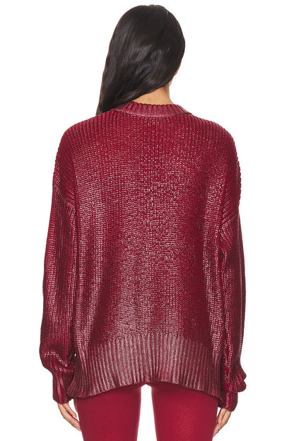 Callie Sweater Merlot Shine