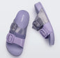 Kids Cozy Slides, glitter lilac
