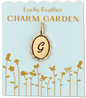 Charm Garden- Scalloped Initials, Gold