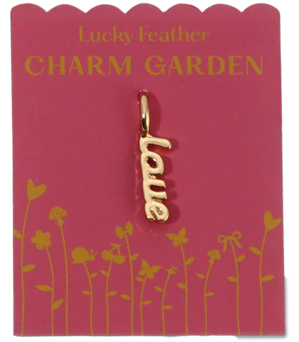 Charm Garden Charm- Script Love