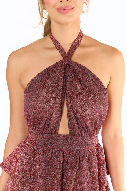 Talia Valentine Sparkly Maxi