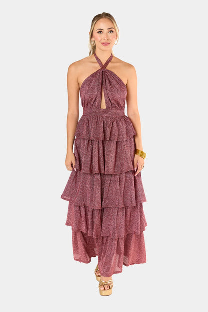 Talia Valentine Sparkly Maxi