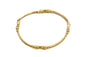 Column Bead Elastic Bracelet Gold