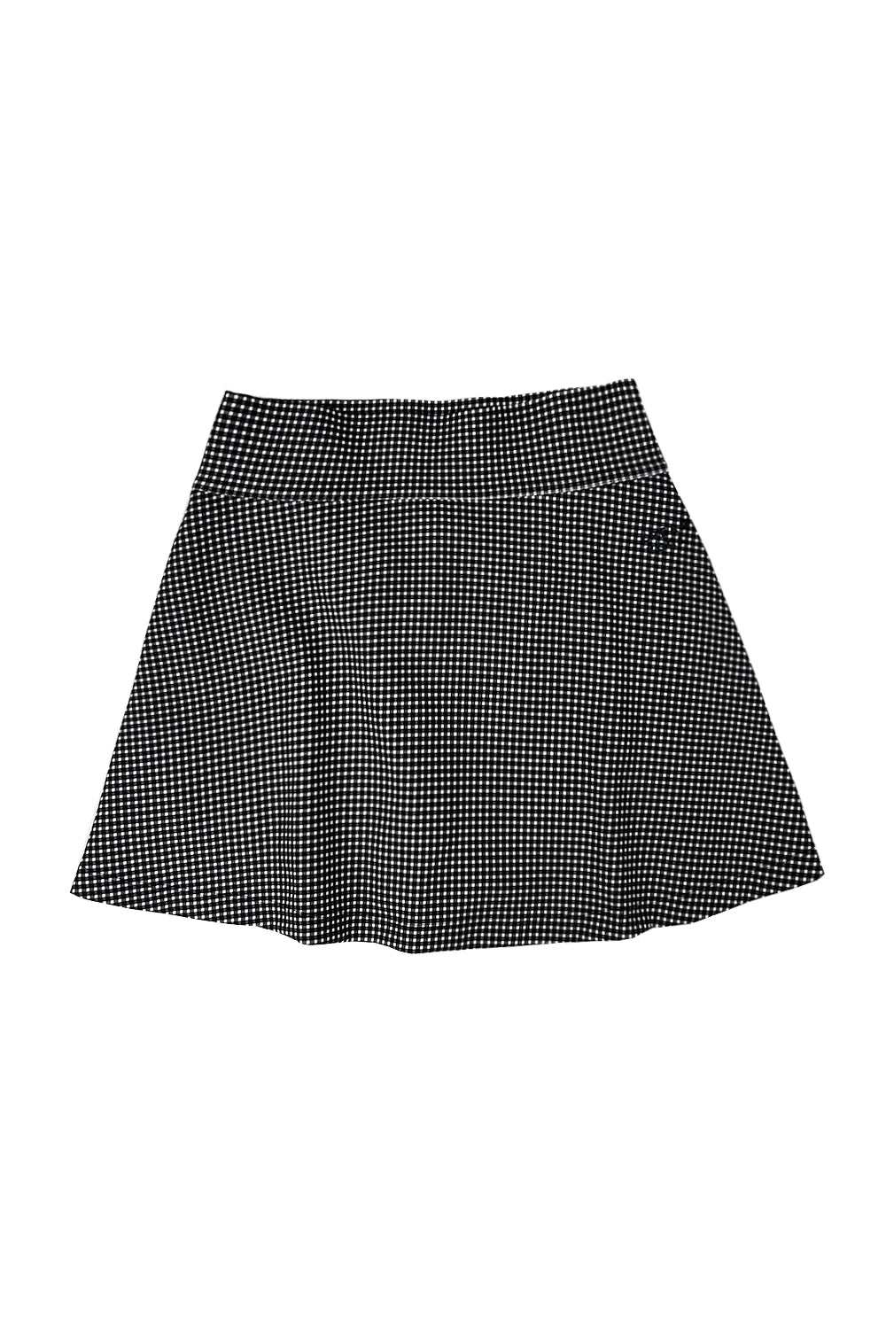 Evelyn Skort - Black Gingham