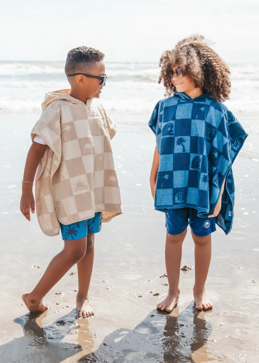 El Ray Poncho - Navy