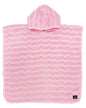 El Ray Wave Poncho Towel - Fairy Tale Pink