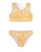 Summer Sun Reversible Girl's Bikini - Golden Sun
