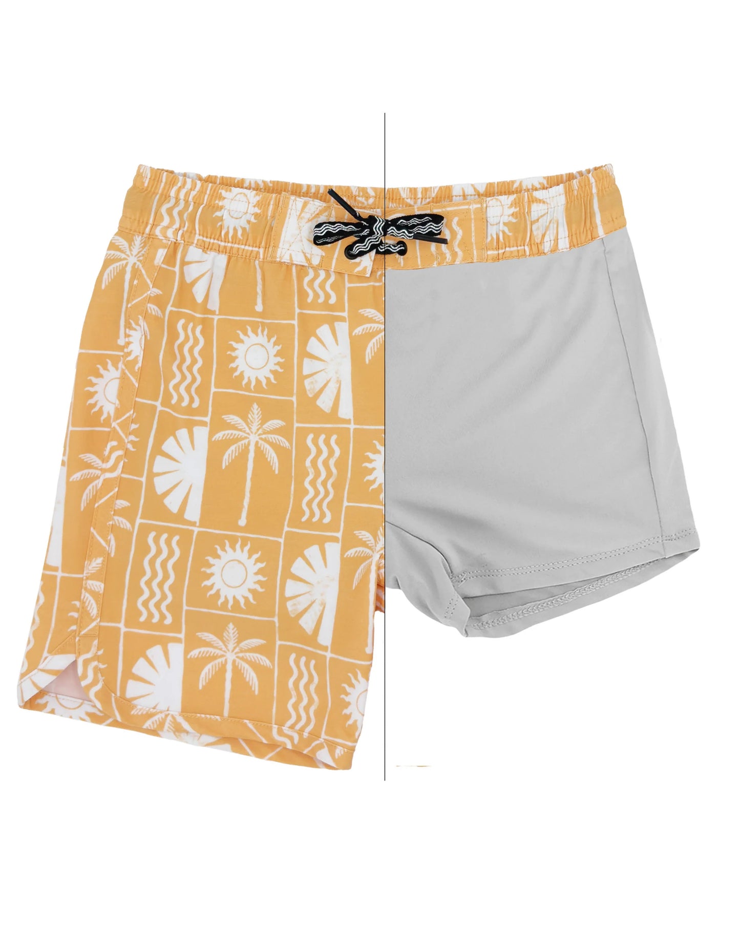Indo Sun Boy's Boardshort - Golden Sun