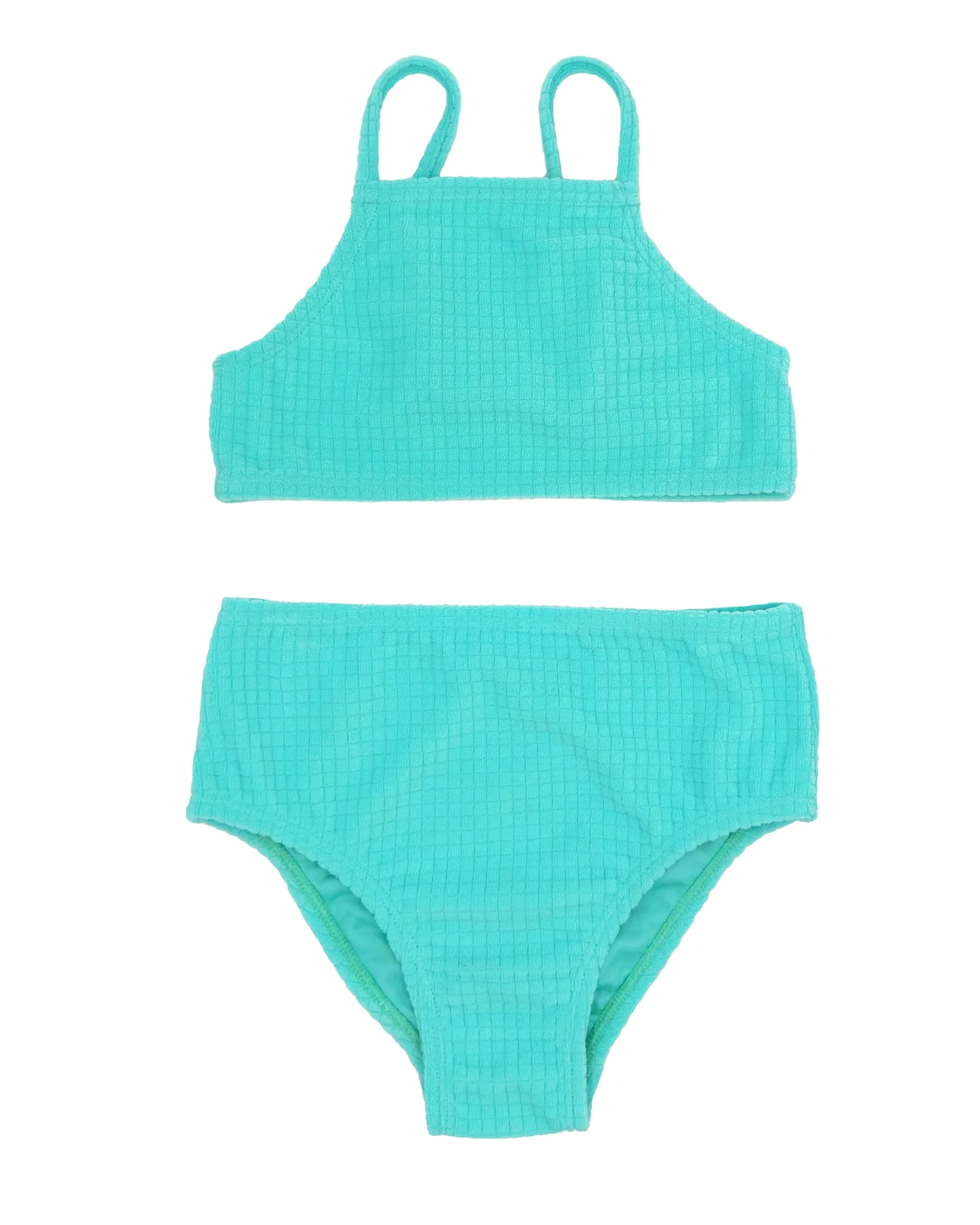 T-Street Terry Kid's Bikini - Pool Blue