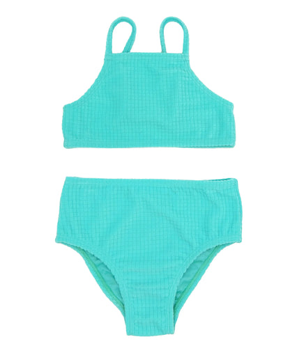 T-Street Terry Kid's Bikini - Pool Blue