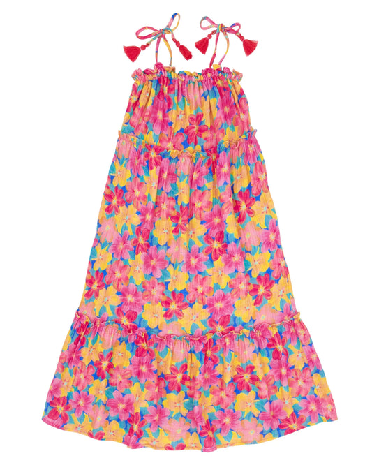 Solstice Kid's Dress- Multi Fiesta Floral