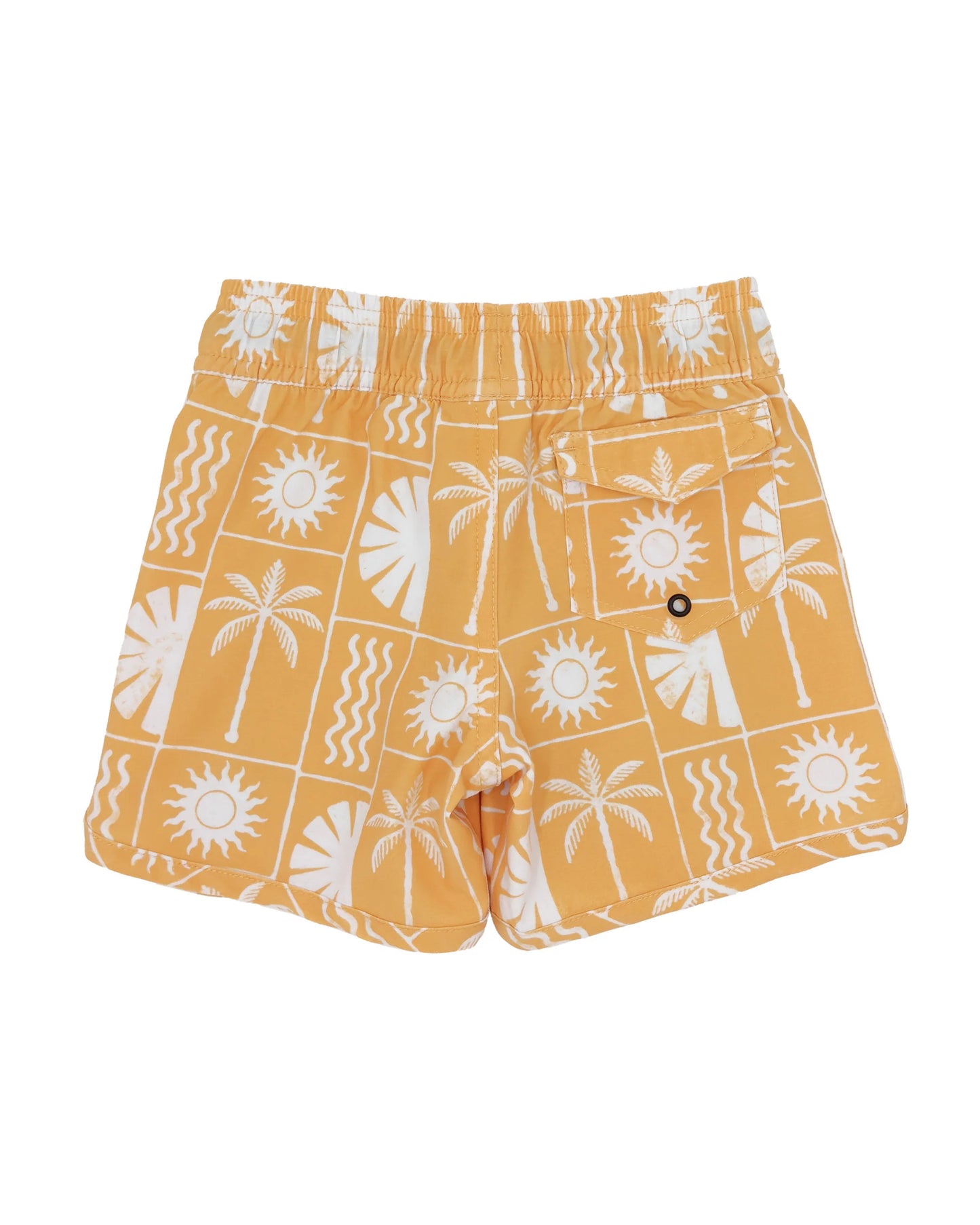 Indo Sun Baby Boy Boardshort - Golden Sun