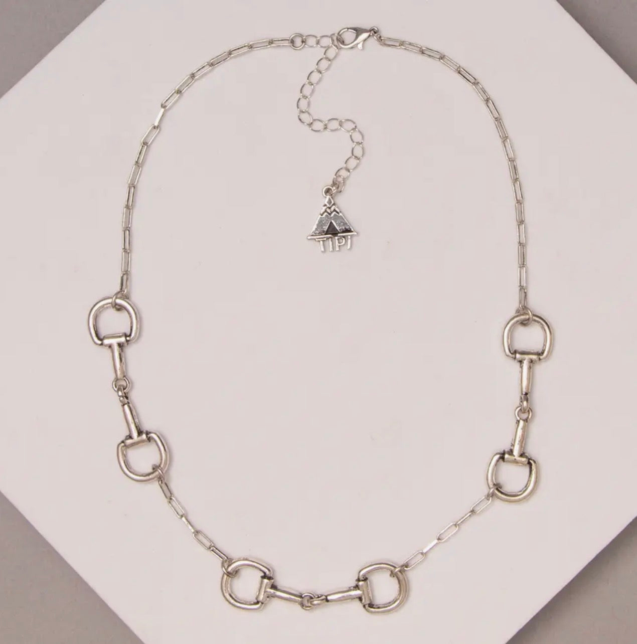 Snaffle Bit Chain Necklace