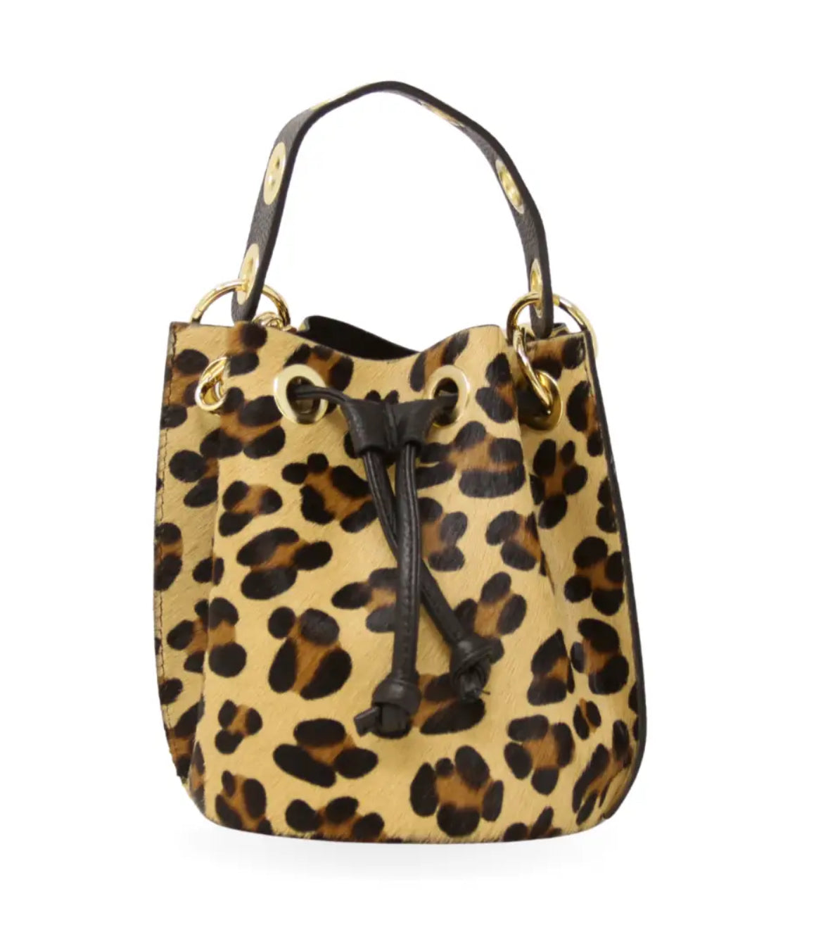 Cheetah Bucket Purse