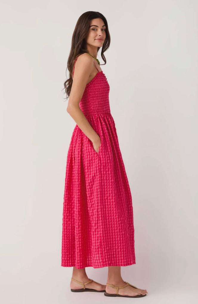 Gingham Cherry Dress