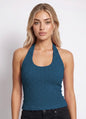 Floral Lace Halter Top