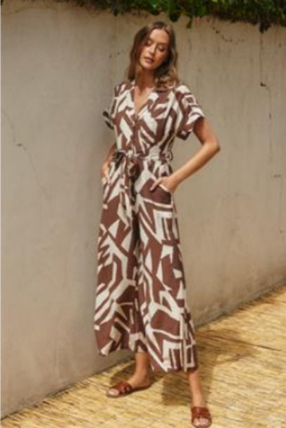 Friar Brown Jumpsuit