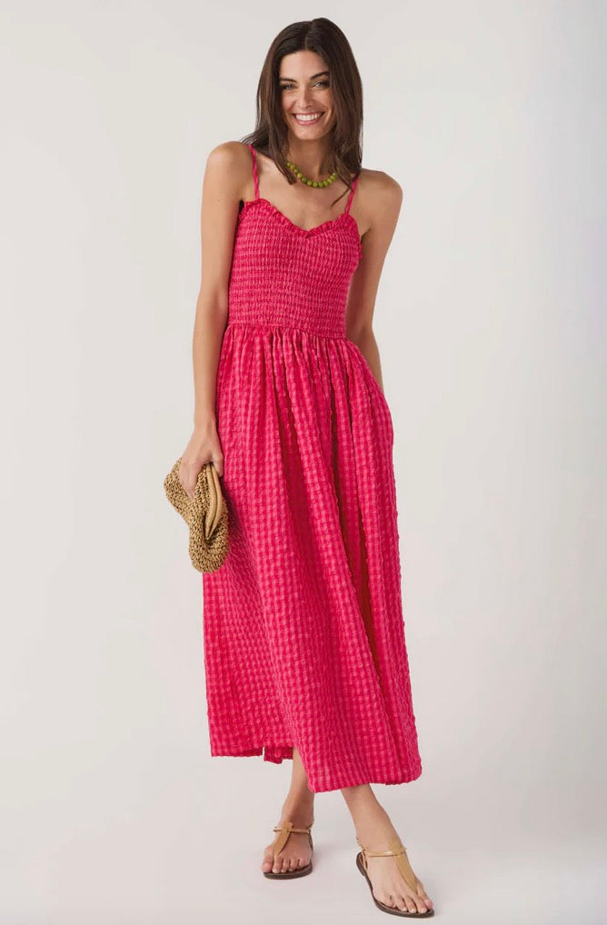 Gingham Cherry Dress